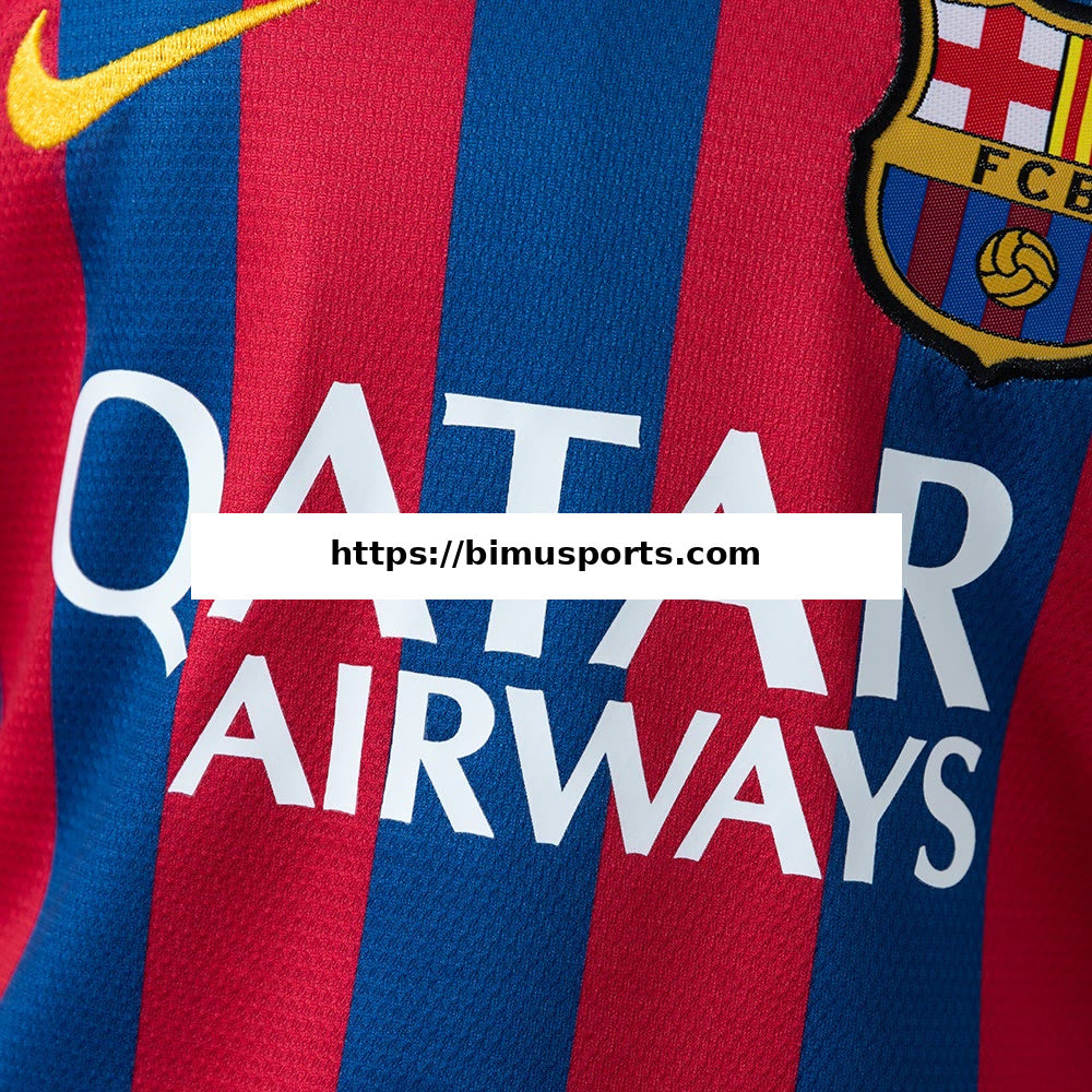 Camisola Barcelona 13/14 Principal Equipamento Infantil Retro Tamanho 16-28