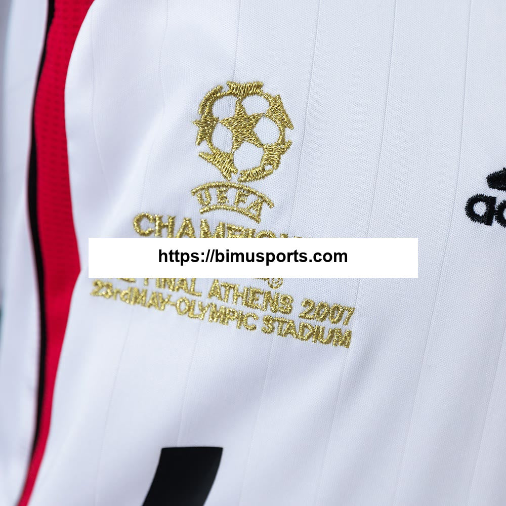 Camisola AC Milan 06/07 Alternativo Retro Infantil