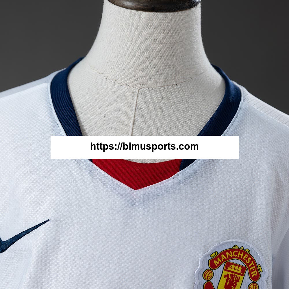 Camisola M-U 08/09 Alternativo (League Edition) Retro Kids Equipamento Tamanho 16-2-