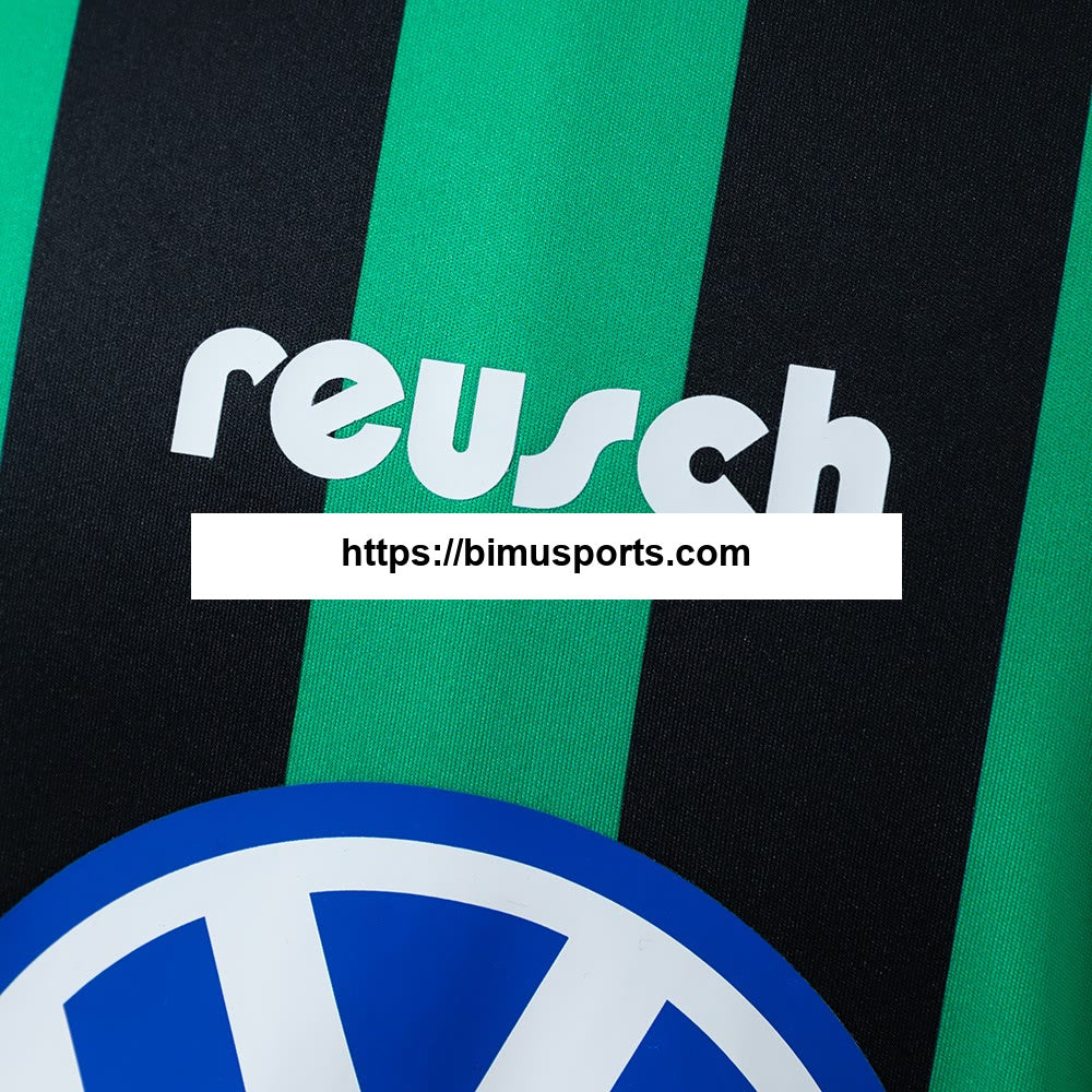 Camisola Wolfsburg 95/96 Alternativo Retro Manga Longa