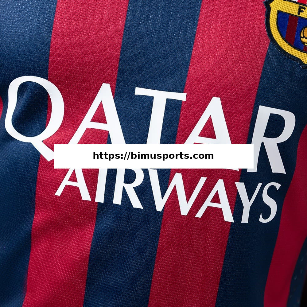Camisola Barcelona 13/14 Principal Retro Versão de Jogador