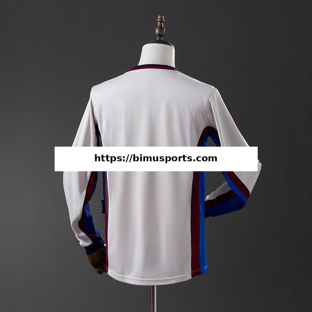 Camisola Barcelona 98/99 Alternativa Retro de Manga Comprida