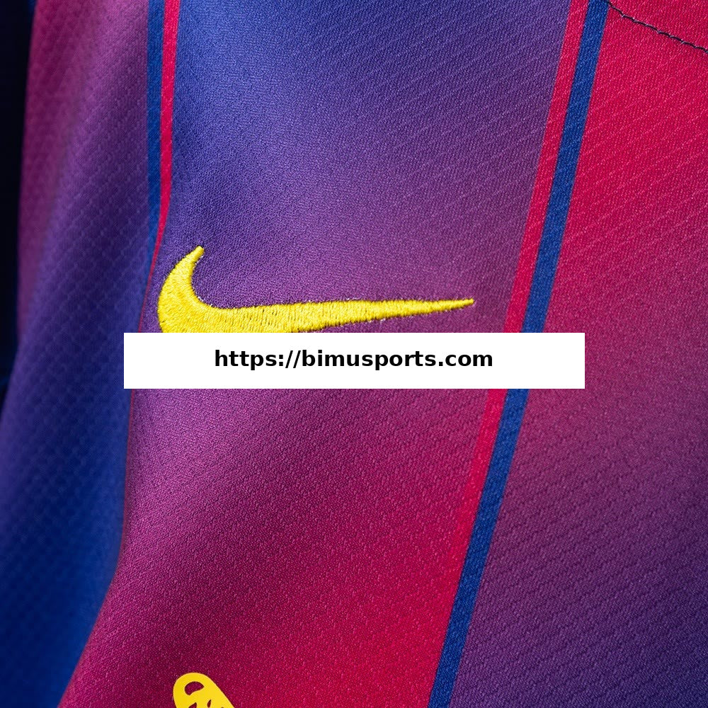 Camisola Barcelona 25/26 colaboração x DPLAY Equipamento Infantil