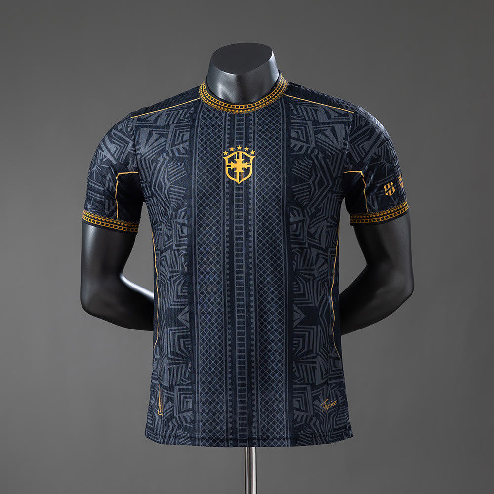 Camisola Brasil 2026 Edição Especial Player Versão Preta