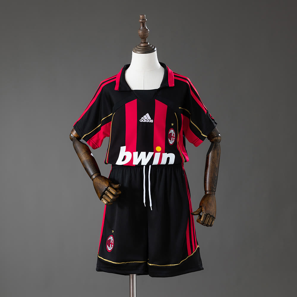 Camisola AC Milan 06/07 Principal Retro Infantil