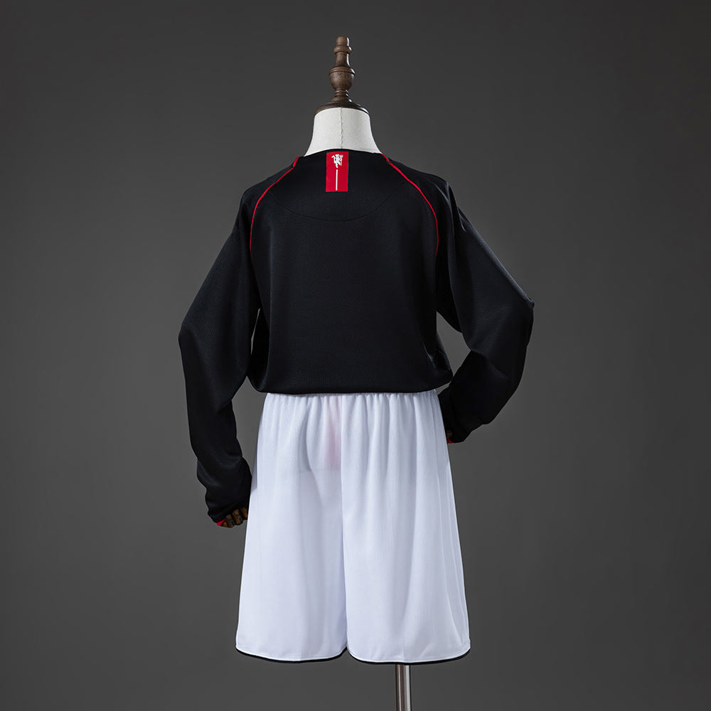 Camisola M-U 07/08 Alternativo Retro Manga Longa Equipamento Infantil