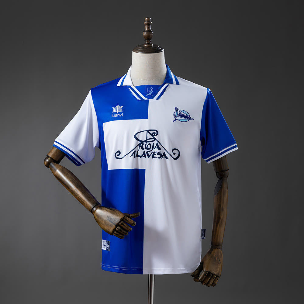 Camisola Deportivo Alavés 00/01 Principal Retro