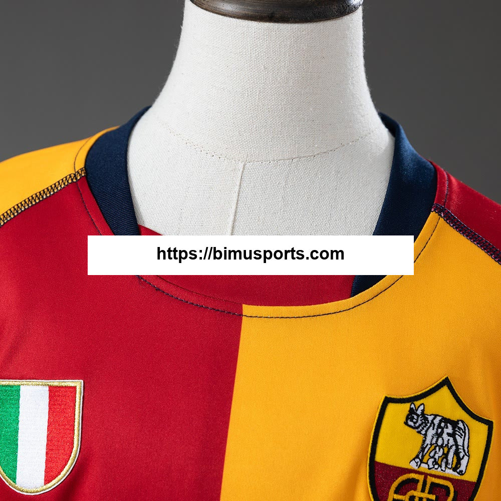 Camisola Roma 00/01 Champion Edition Retro Kids Equipamento