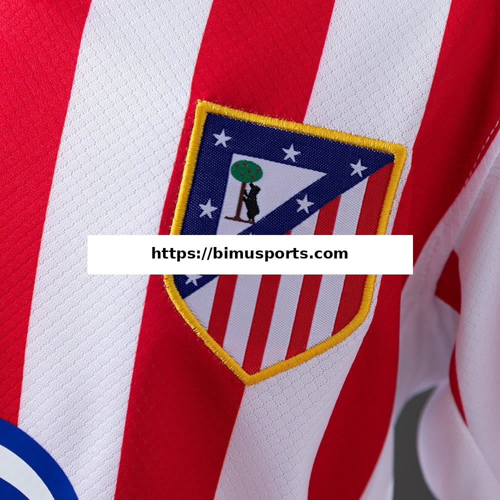Camisola Atletico Madrid 25/26 Principal Equipamento Infantil Tamanho 16-28