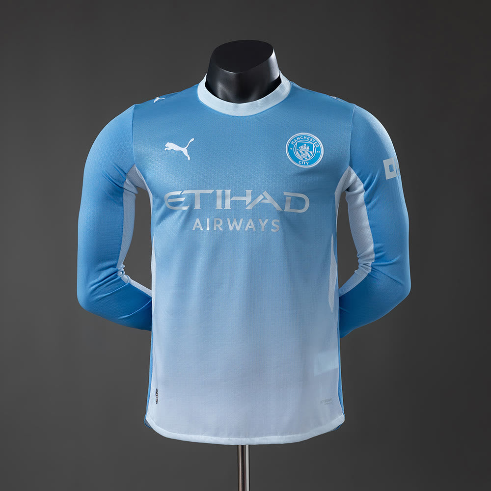 Camisola Manchester City 26/27 Principal Player Versão de manga comprida