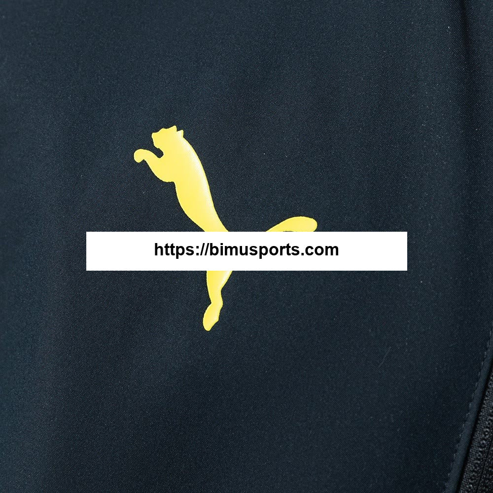 Jaqueta reversível Borussia Dortmund corta-vento - Preto