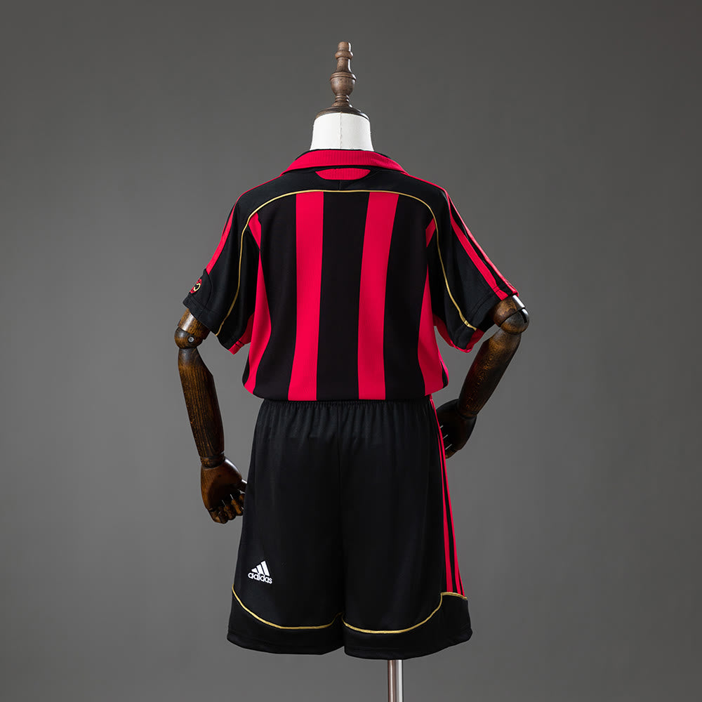 Camisola AC Milan 06/07 Principal Retro Infantil