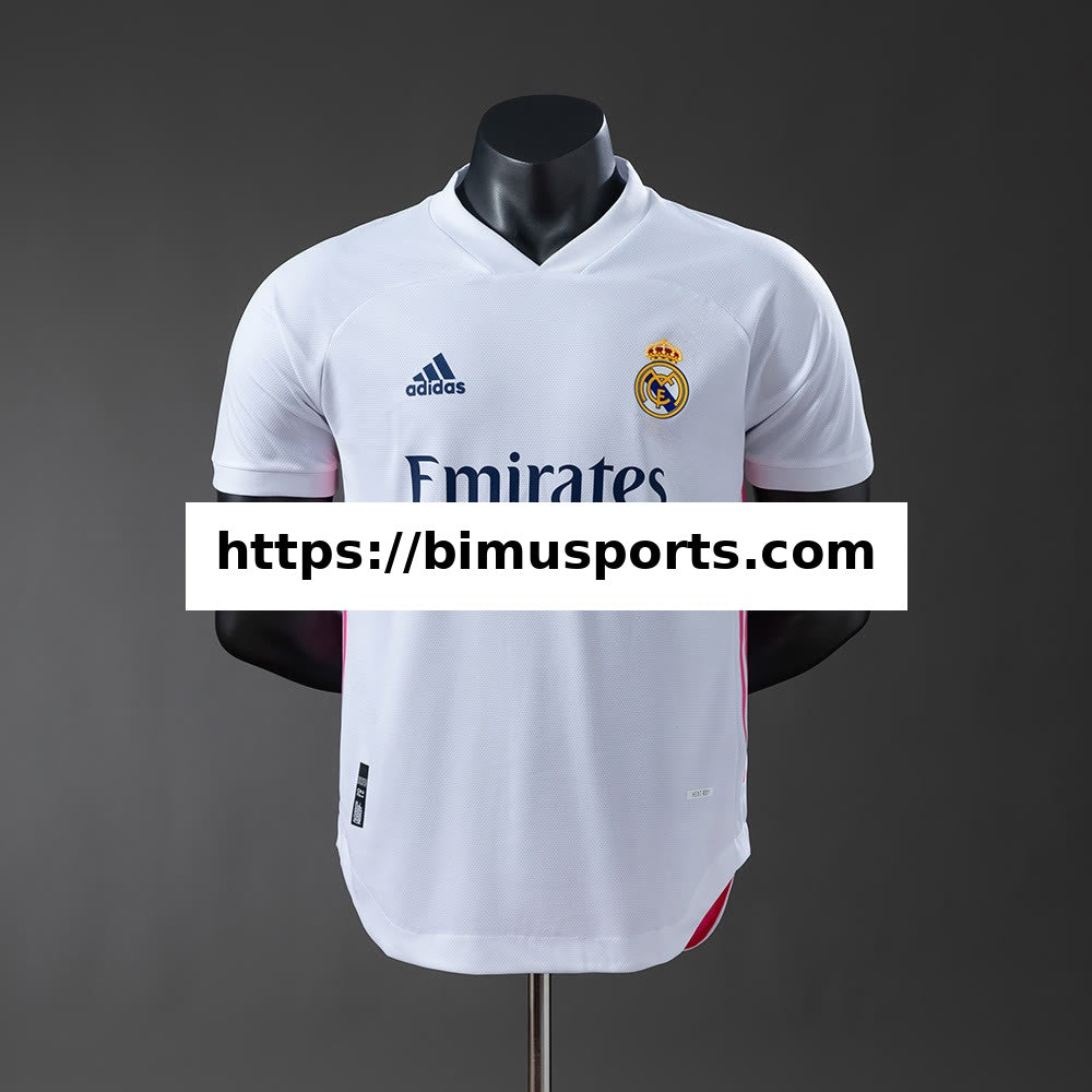 Camisola Real Madrid 2021 Principal Versão de Jogador Retro