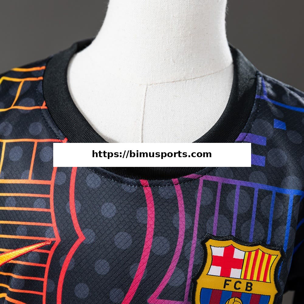Camisola Barcelona 25/26 Equipamento de Treino Equipamento Infantil
