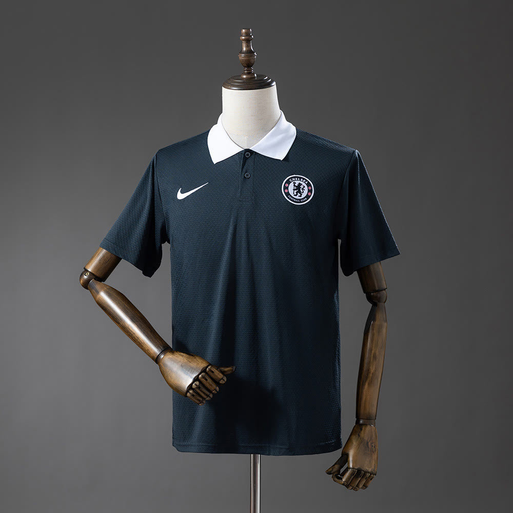 Chelsea 25/26 POLO - Cinza Escuro