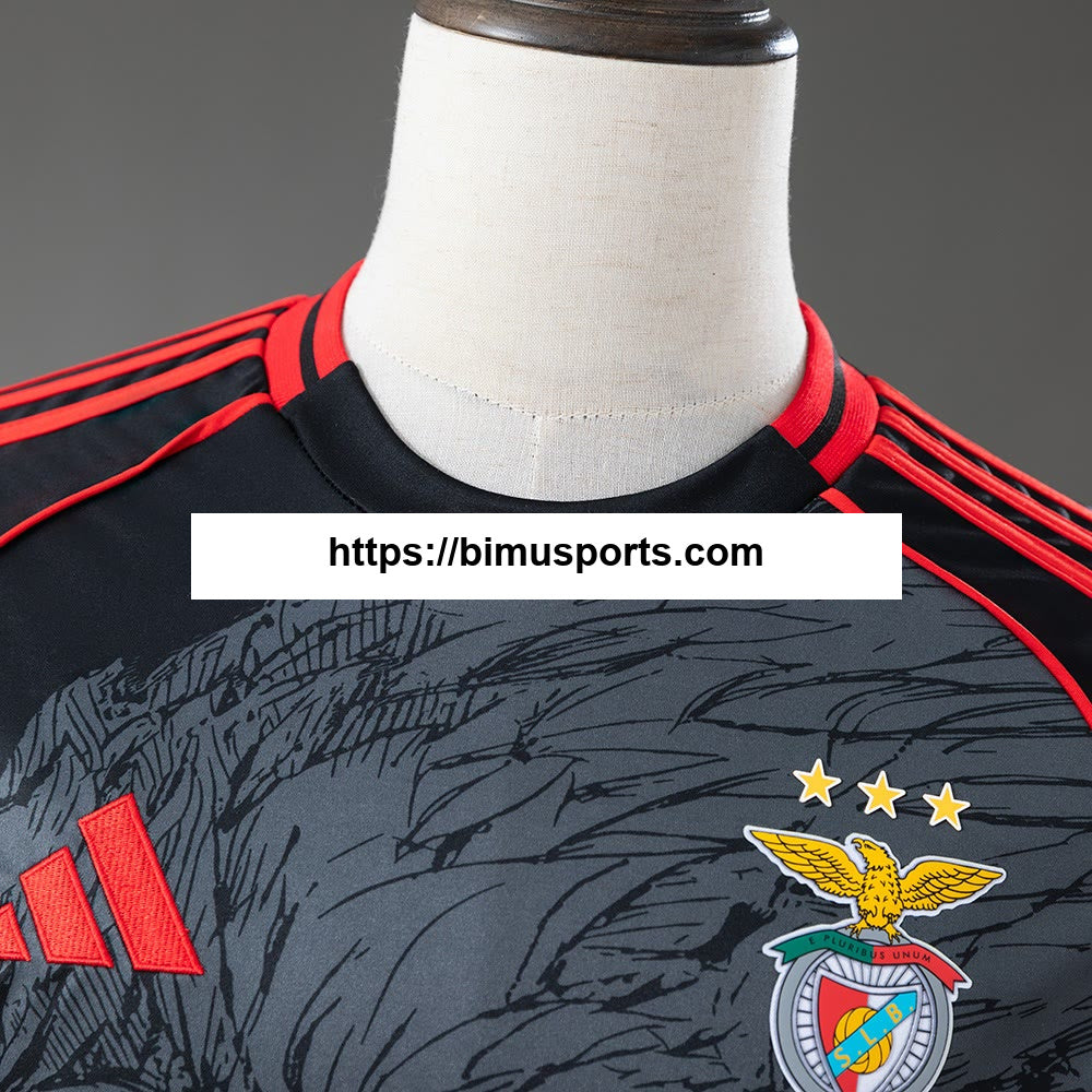 Camisola Benfica 26/27 Special Eagle - Preto e Vermelho