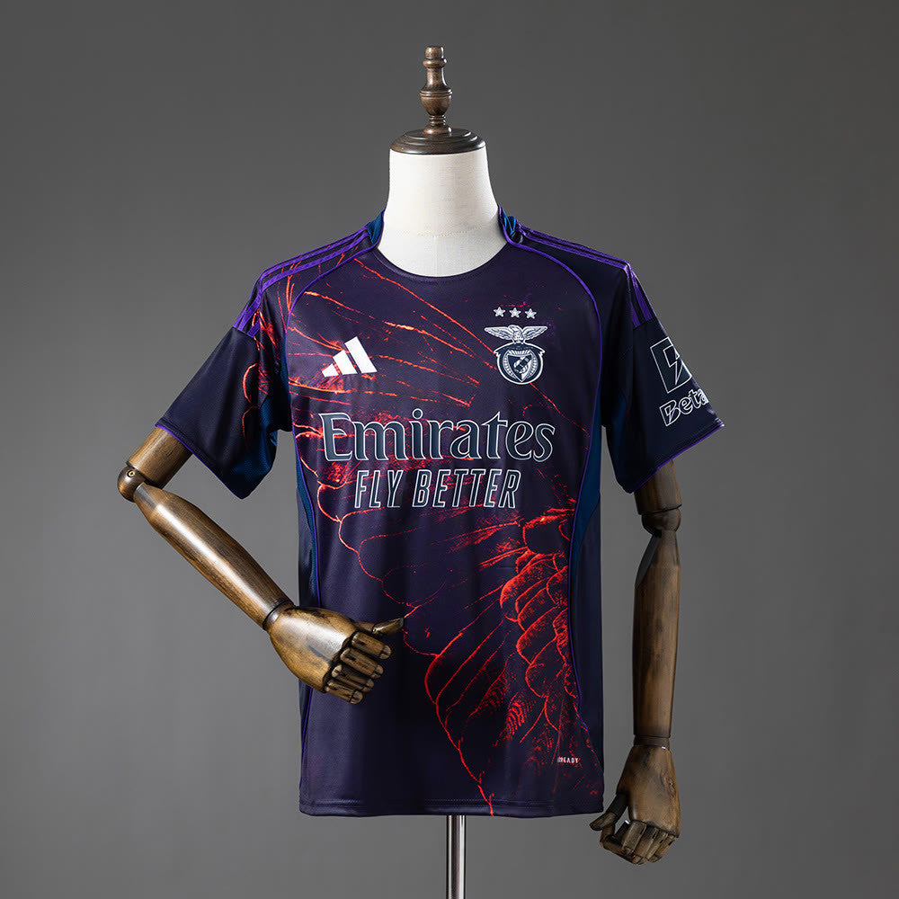 Camisola Benfica 25/26 quarta terceira visitante