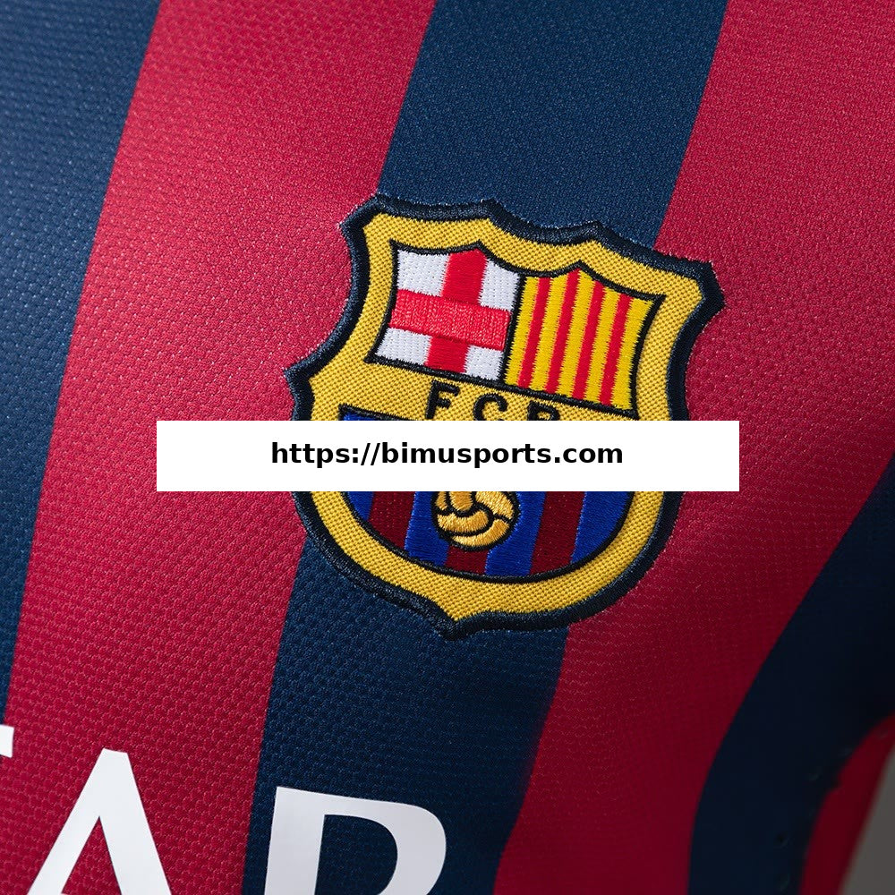 Camisola Barcelona 13/14 Principal Retro Versão de Jogador
