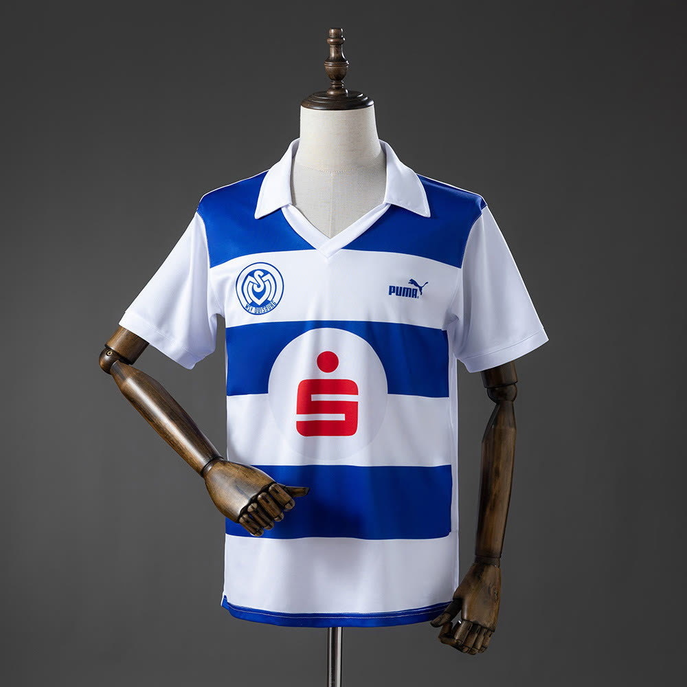 Camisola MSV Duisburg 90/91 Principal Retro