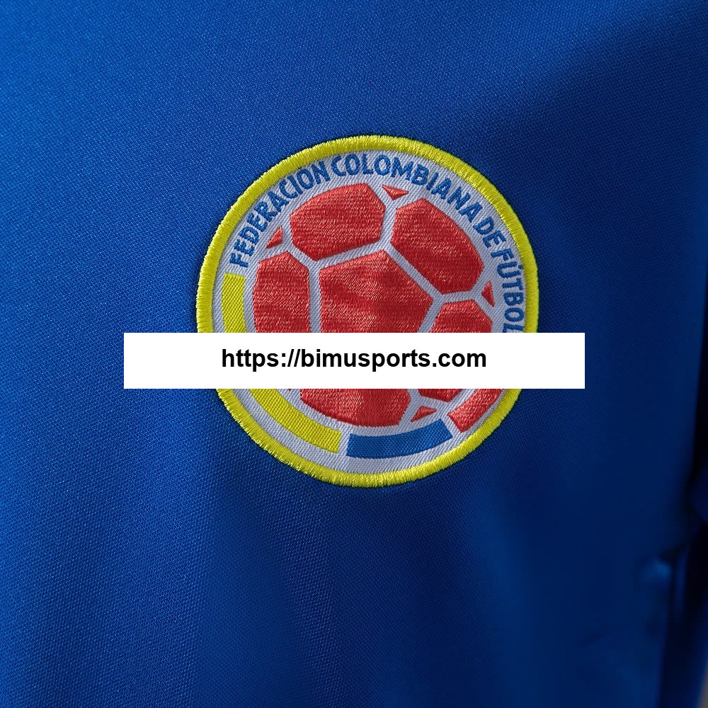 Camisola retrô alternativa da Colômbia 19/98