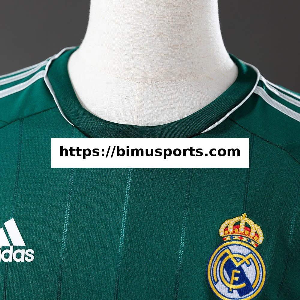 Camisola Real Madrid 201213 Segunda Alternativa Manga Comprida Retro