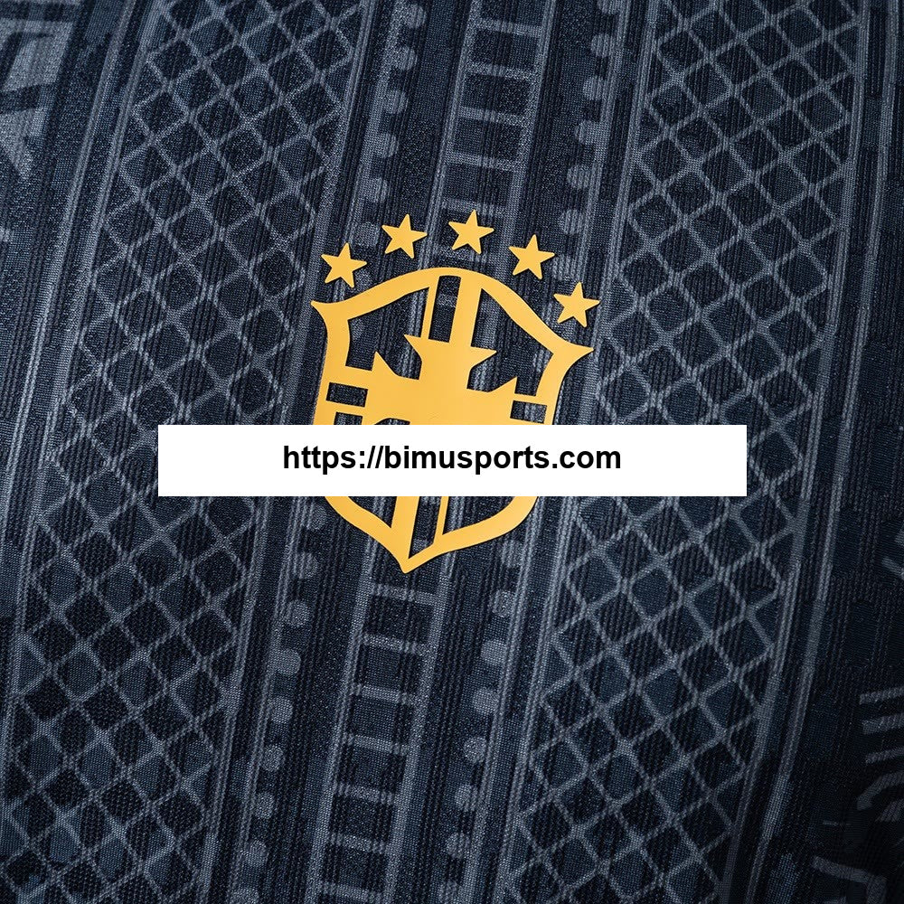 Camisola Brasil 2026 Edição Especial Player Versão Preta