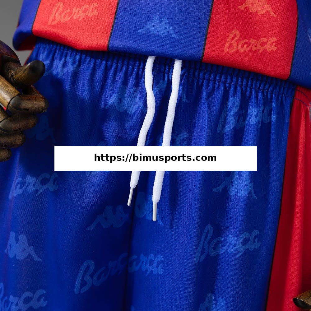 Camisola Barcelona 96/97 Principal Equipamento Infantil Retro