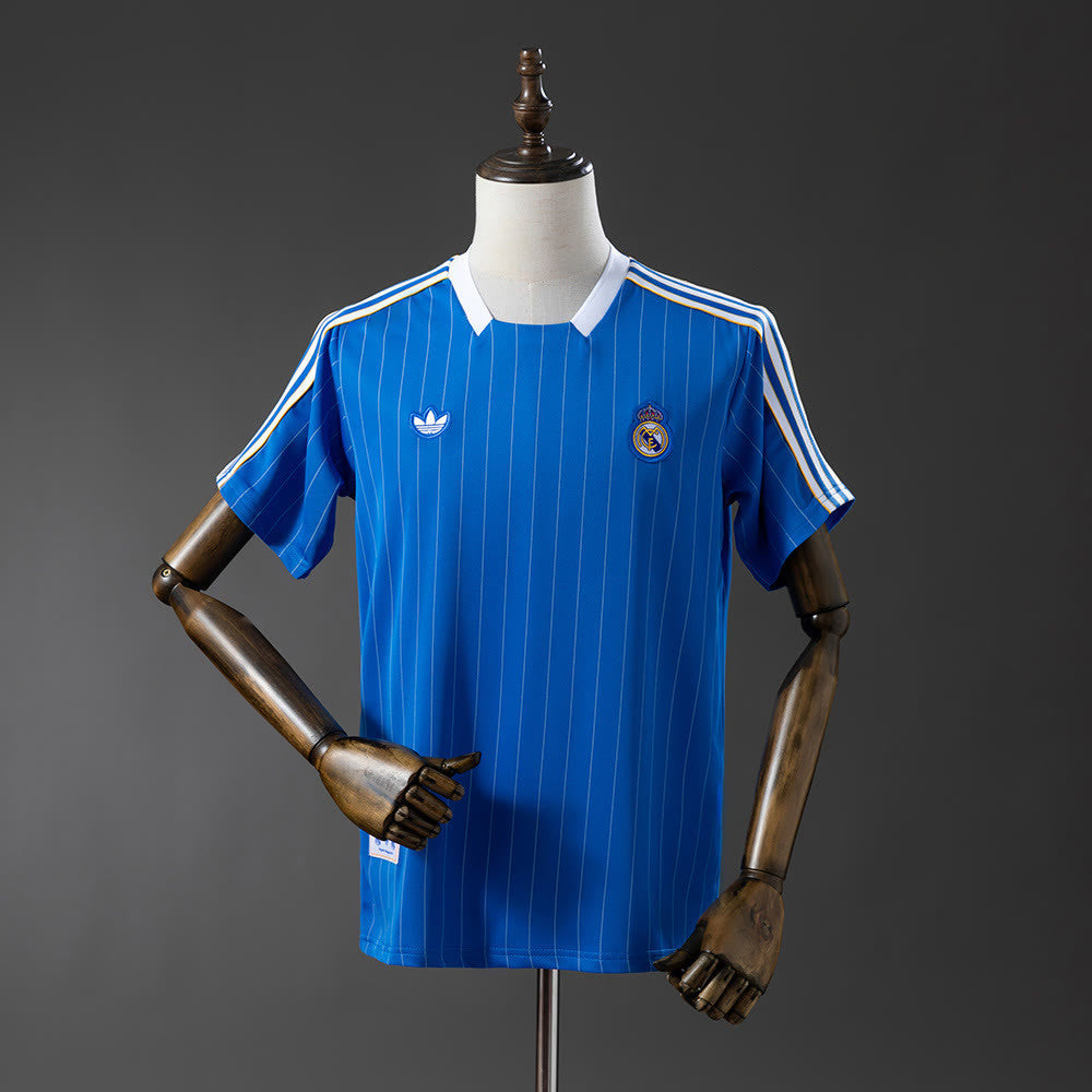 Camisola Real Madrid 25/26 Retro Estilo - Azul