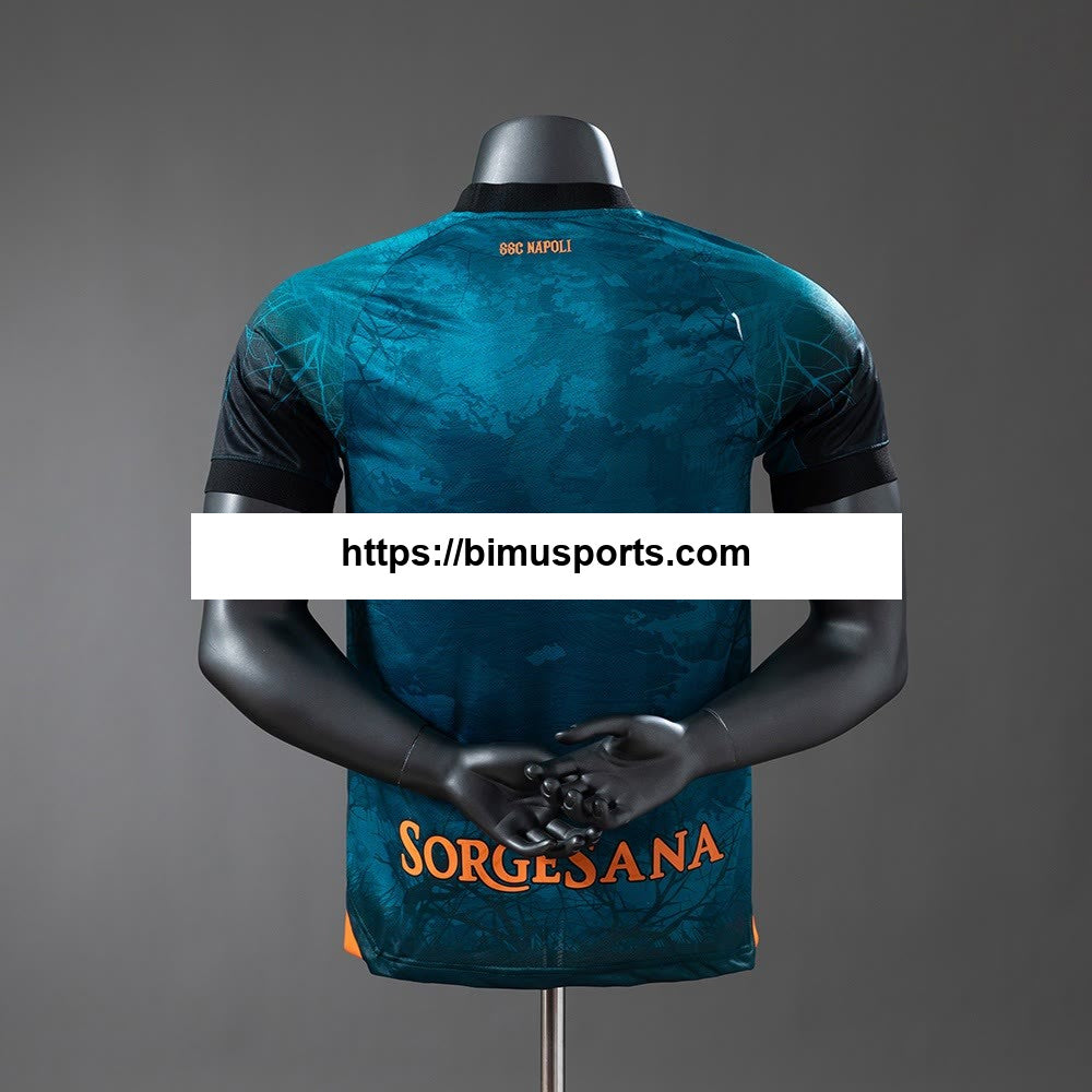 Camisola Napoli 25/26 Halloween Azul Versão Jogador