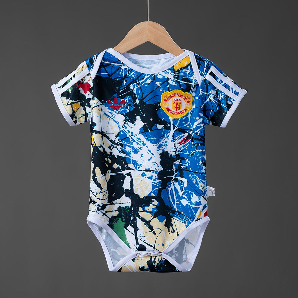 Camisola Manchester United 25/26 Originals Stone Roses de bebê