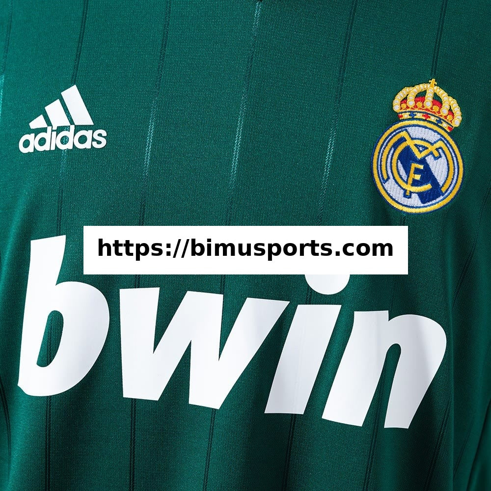 Camisola Real Madrid 201213 Segunda Alternativa Manga Comprida Retro