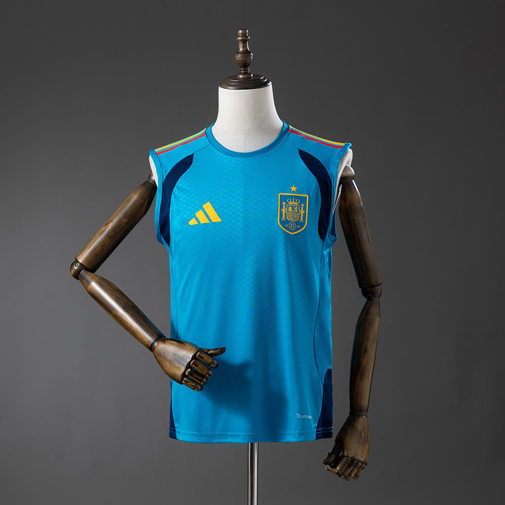 Camisola Colete de treinamento Espanha 26/27 Azul