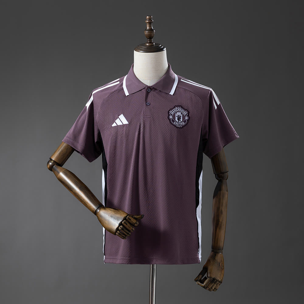 M-U 25/26 POLO - Cinza Roxo