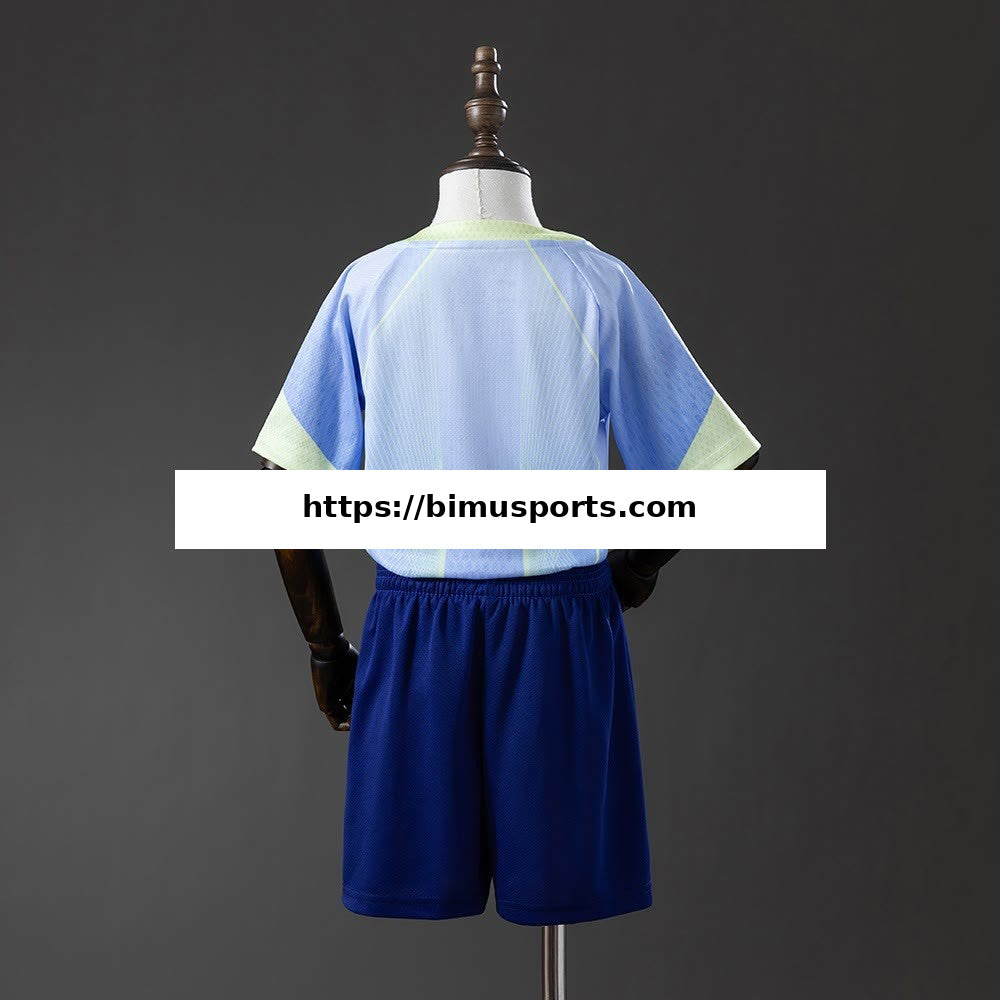 Camisola Barcelona 25/26 Edição Conceptual - Verde Equipamento Infantil
