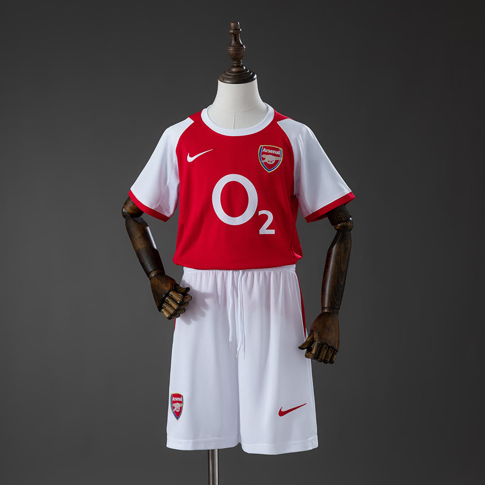Camisola Arsenal 02/04 Principal Retro Infantil