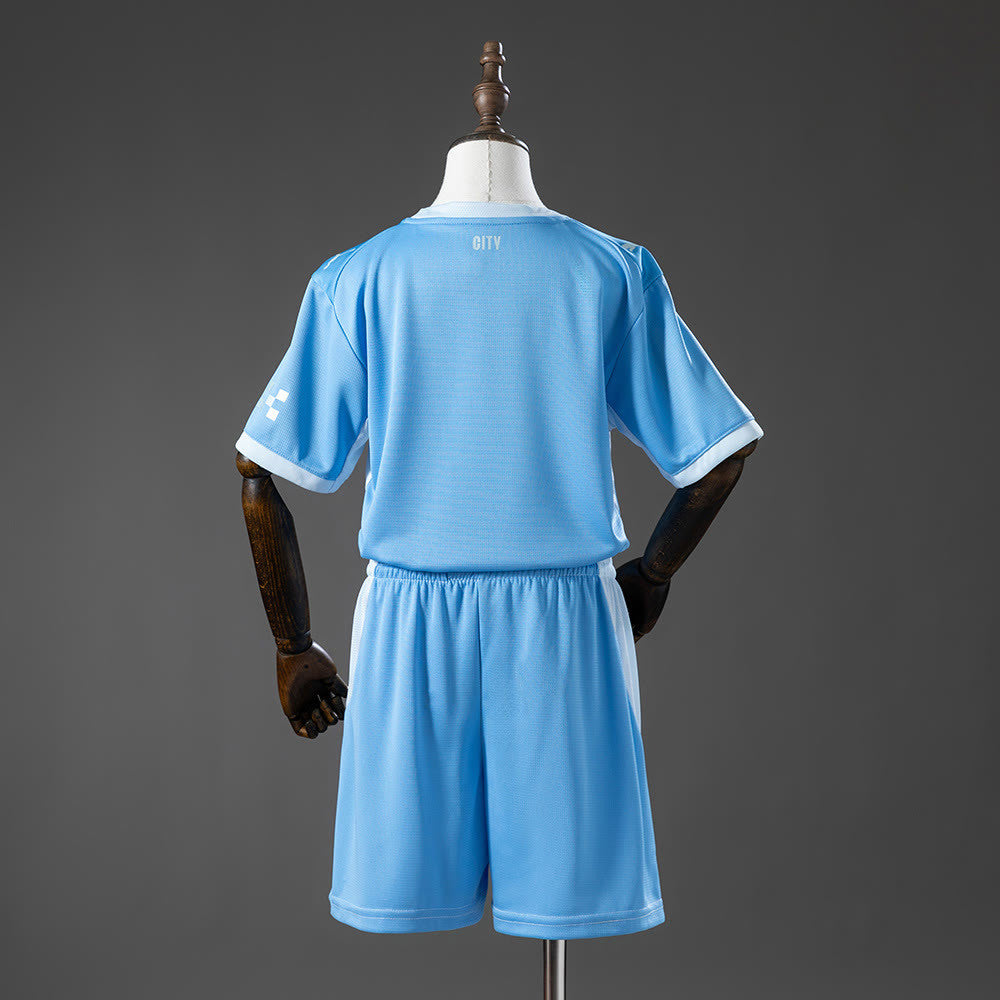 Manchester City 26/27 Principal Equipamento Infantil