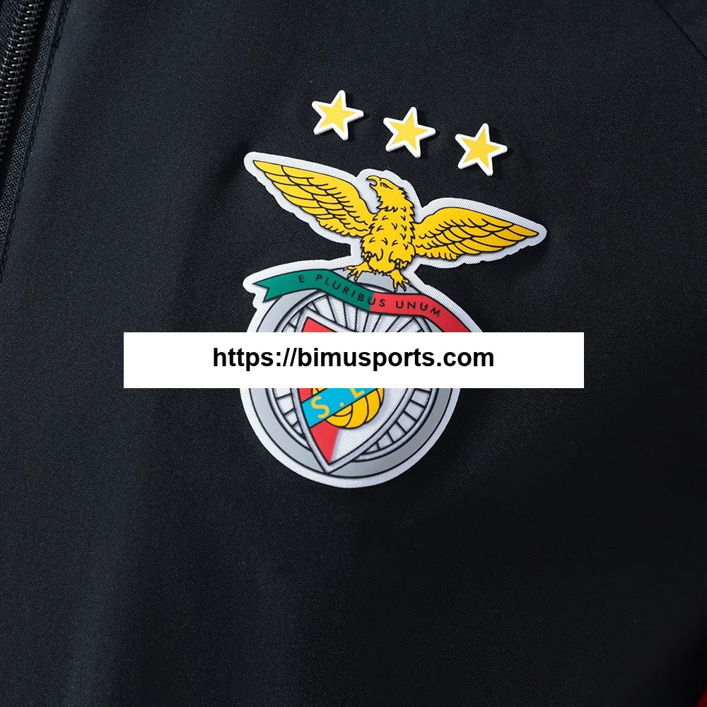 Camisola Benfica 25/26 corta - vento - Black