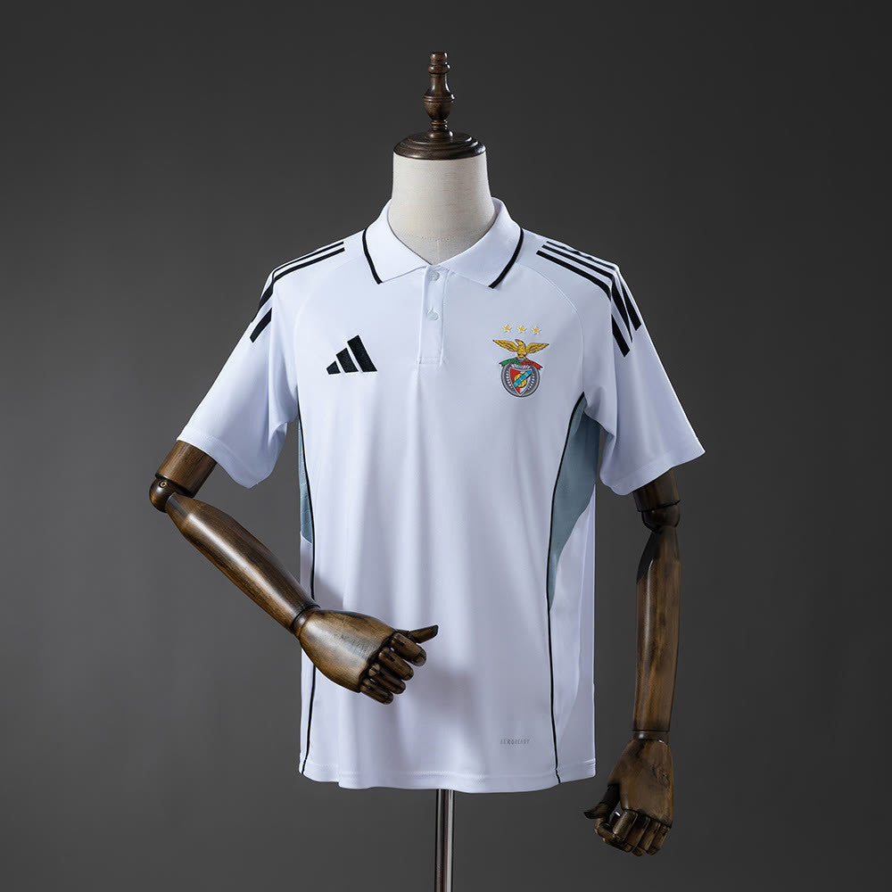 Camisola POLO Benfica 25/26 - Branco
