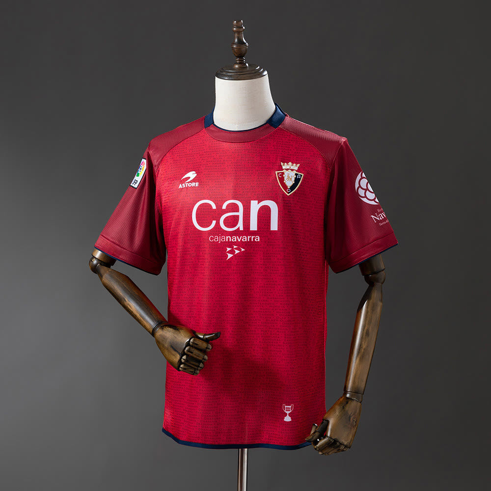 Camisola Retro Osasuna 2005 Vermelho Principal