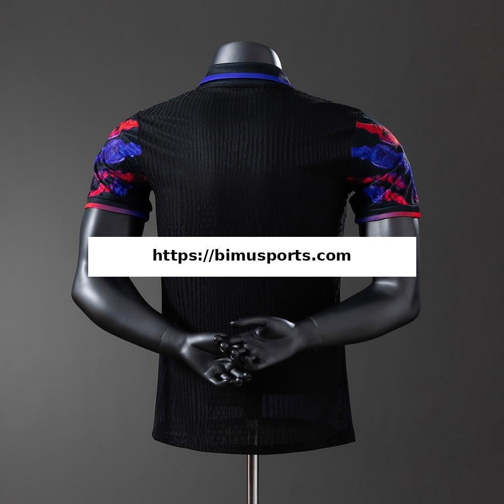Camisola Barcelona 25/26 Preto-Edição Especial Versão de Jogador