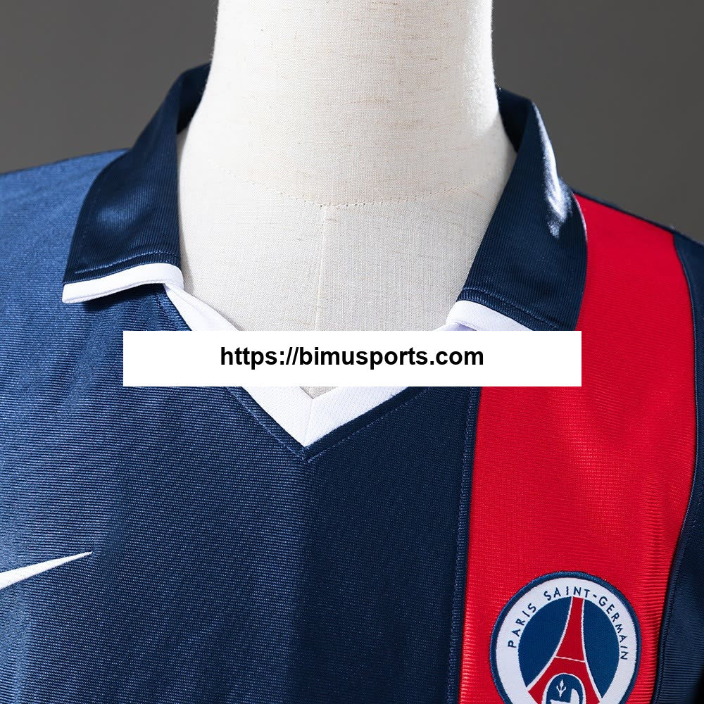 Camisola PSG 01/02 Principal Manga Longa Retro
