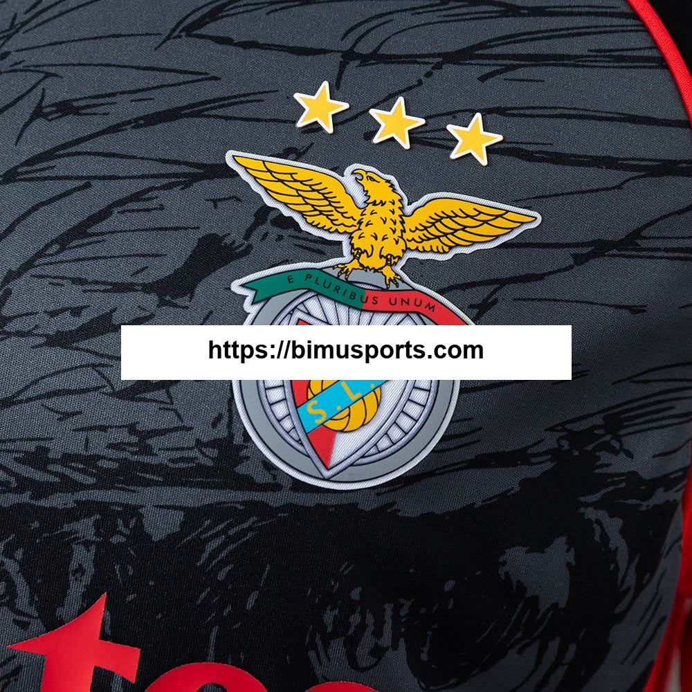 Camisola Benfica 26/27 Special Eagle - Preto e Vermelho