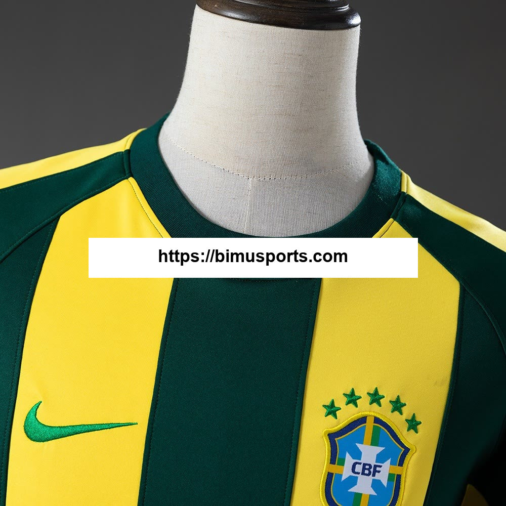 Moletom Brasil Manga Comprida - Amarelo e Verde