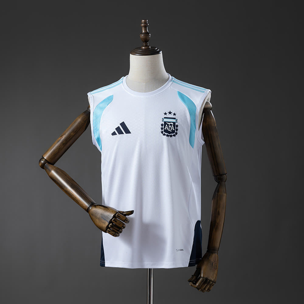 Camisola Colete de treinamento Argentina 26/27 branca