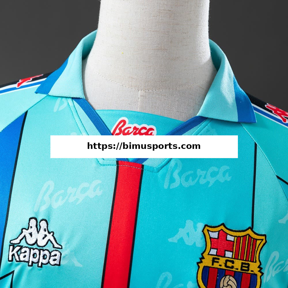 Camisola Barcelona 95/97 Alternativa Retro de Manga Comprida