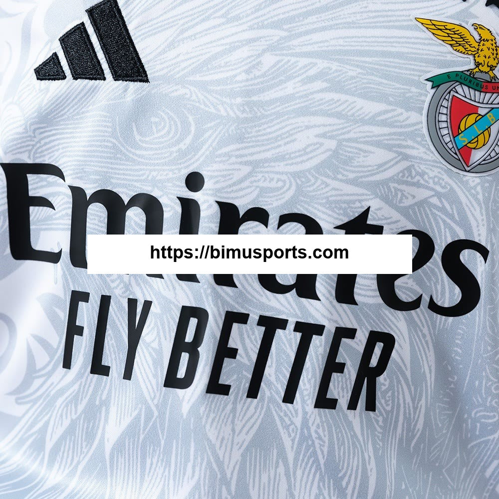 Camisola Benfica 25/26 criança Kit White treino tamanho
