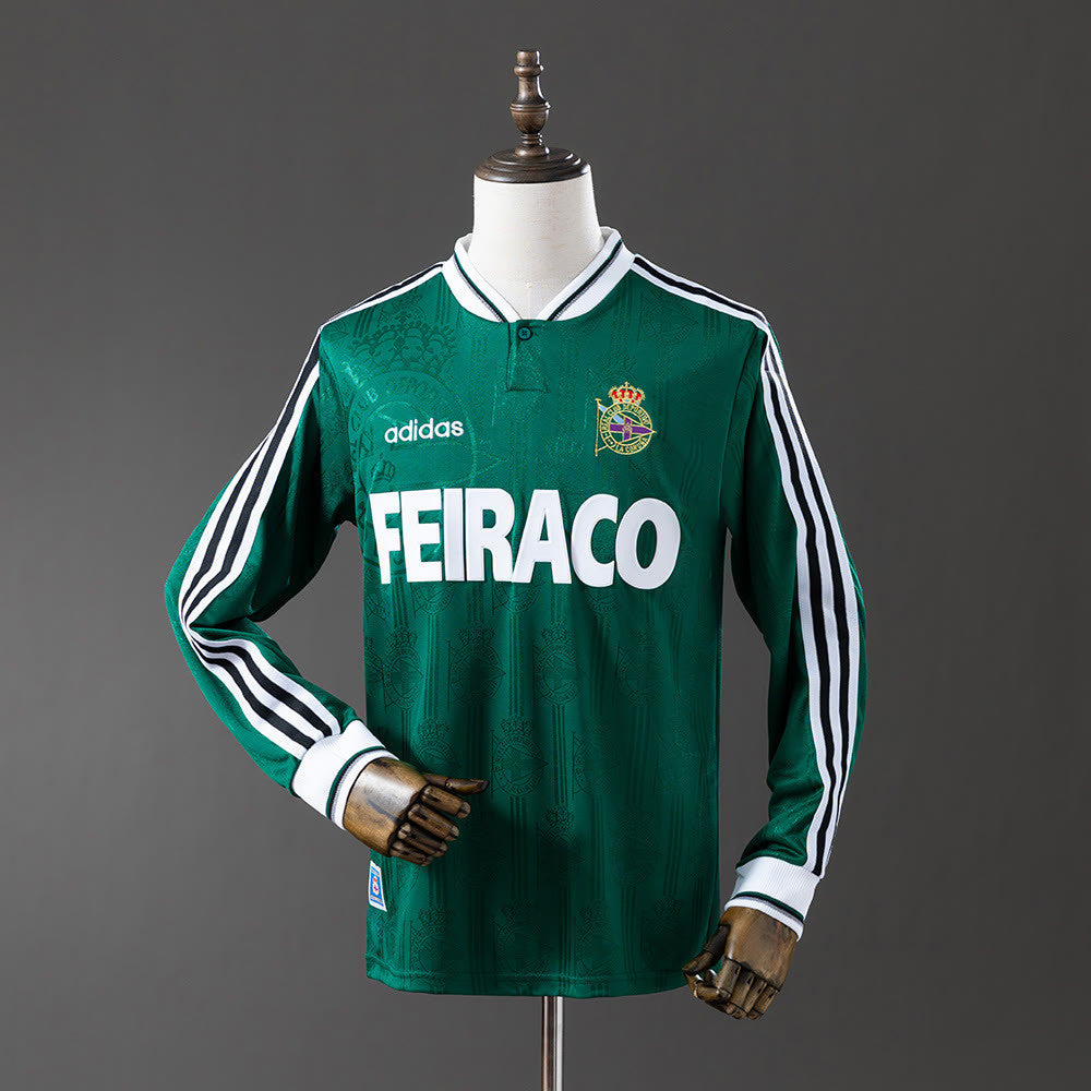 Camisola Deportivo La Coruna 99/00 Alternativa Retro de Manga Comprida