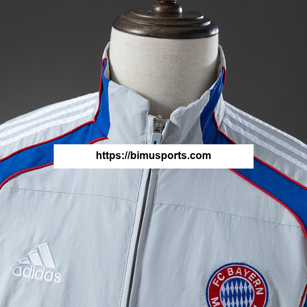 Blusão Bayern Munique - Cinza Claro