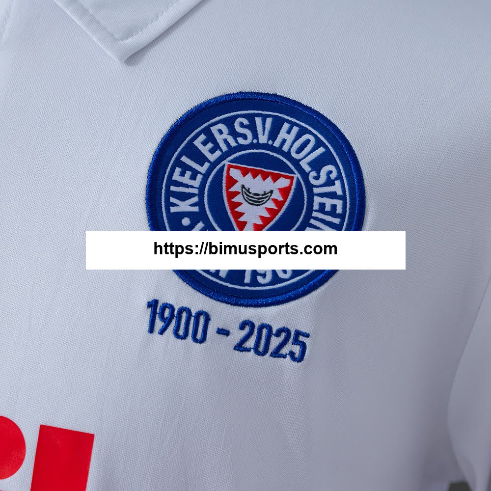 Camisola Holstein Kiel 2025 125º aniversário