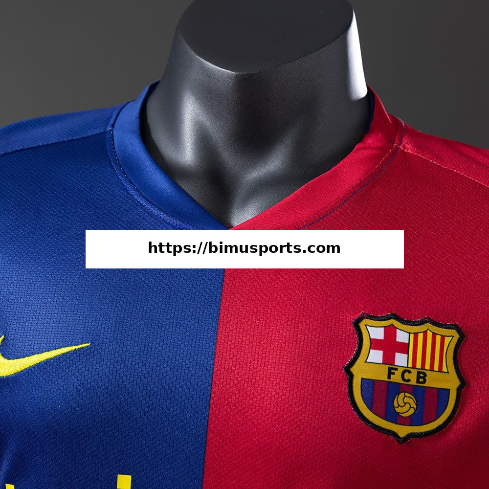 Camisola Barcelona 2008/09 Principal Retro Versão de Jogador